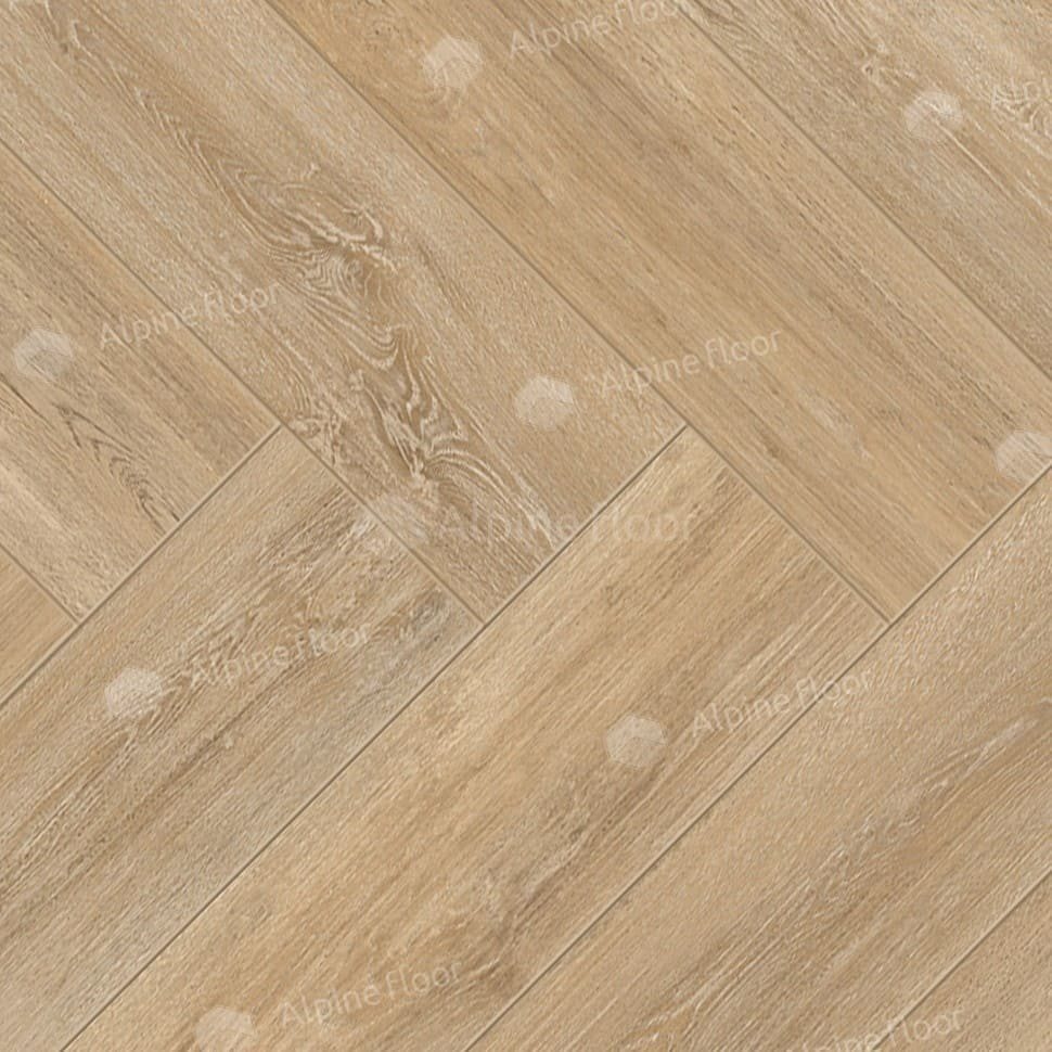 Ламинат "Alpine Floor" Herringbone Дуб Фландрия (606*101*8 мм) — купить в Ижевске