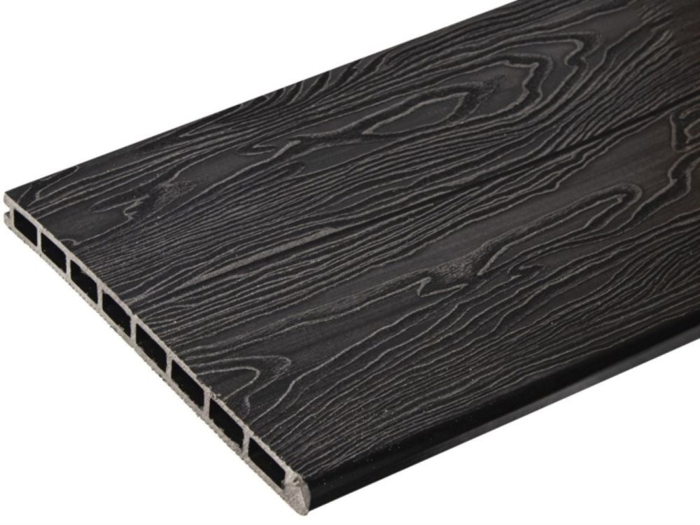 Ступень TalverWood 313*25*4000мм, антрацит, 3D — купить в Ижевске