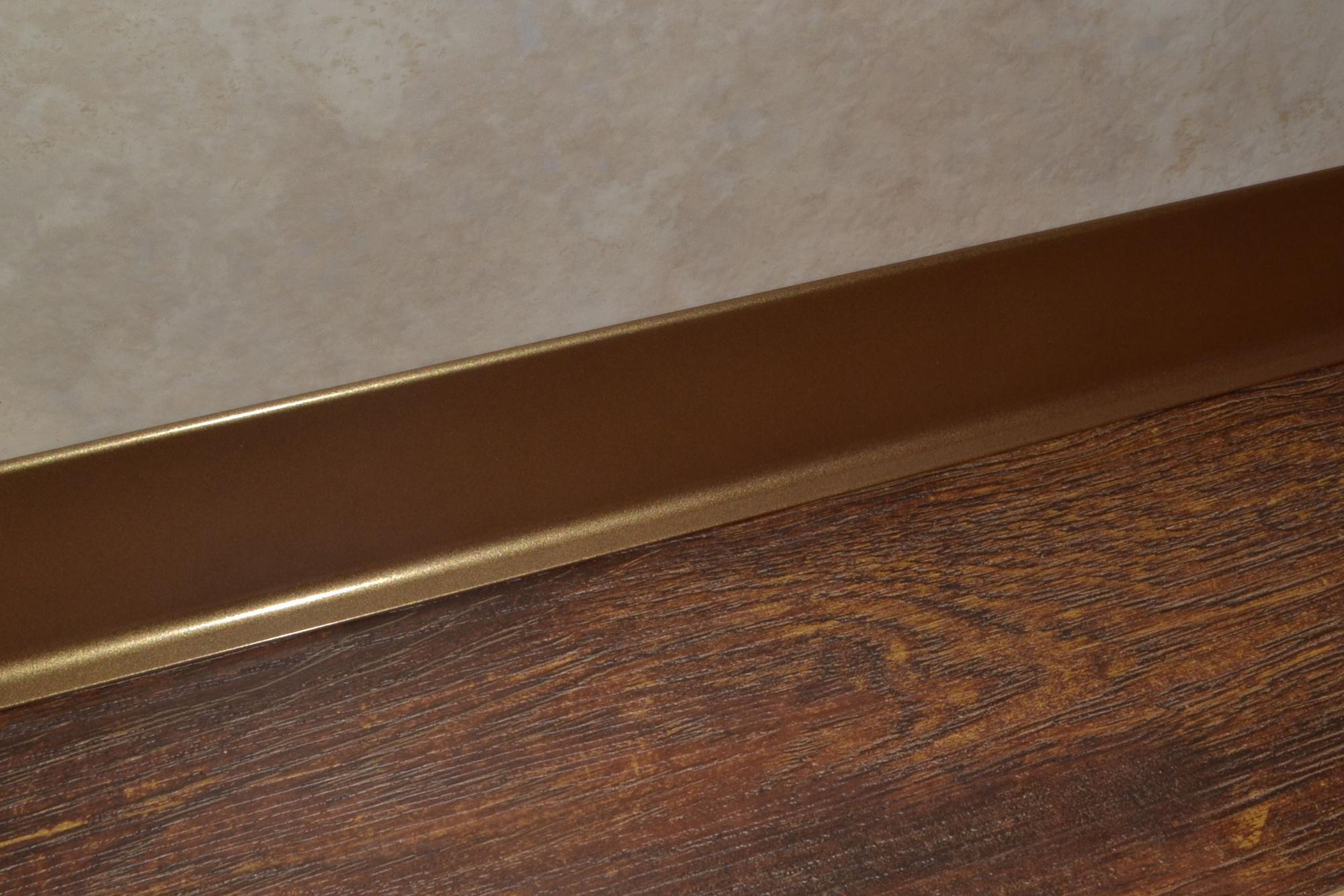 Угол наружный к алюминиевому плинтусу 100мм бронза — купить в Ижевске