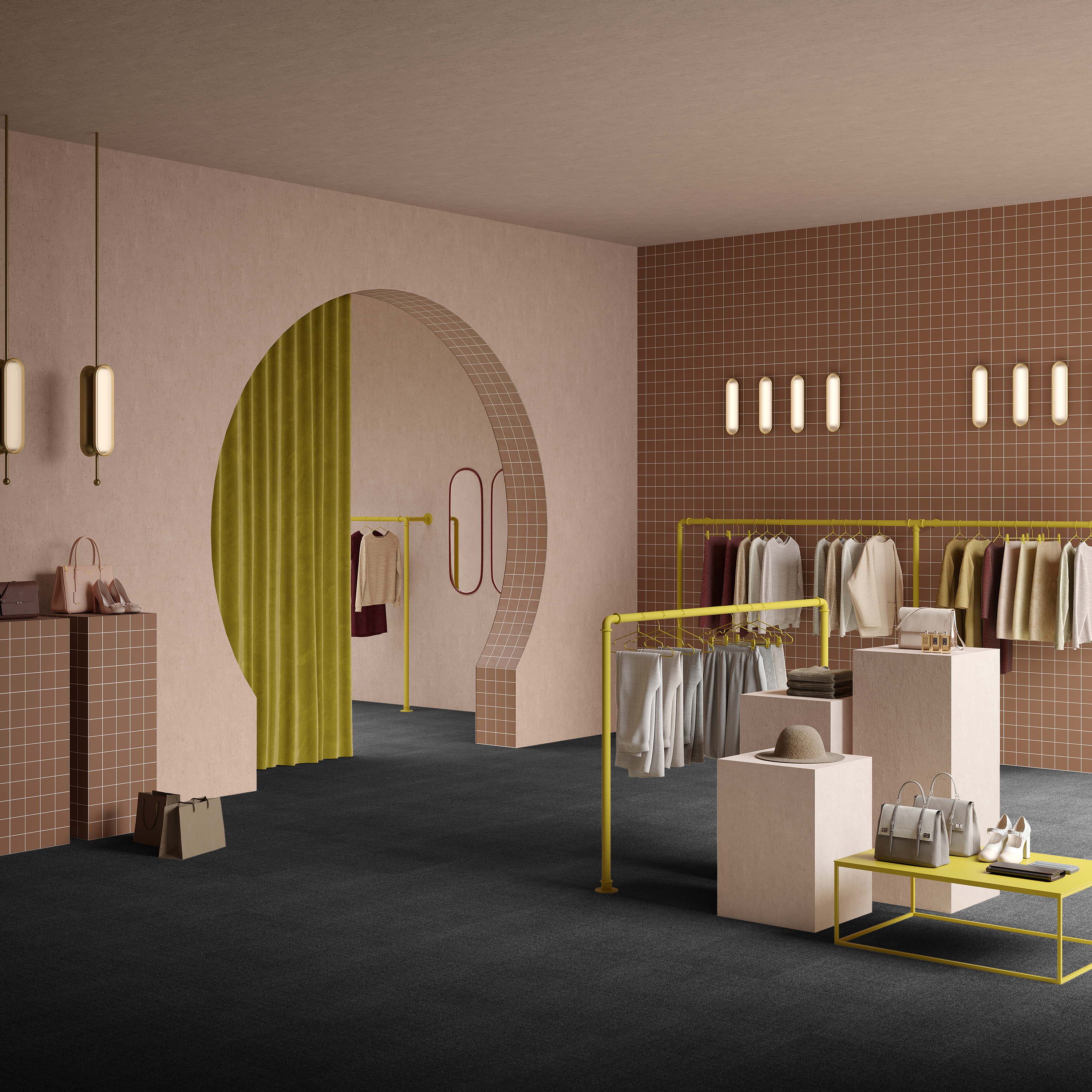 Ковровая плитка Mantra Tile 99 (500*500*6 мм) — купить в Ижевске