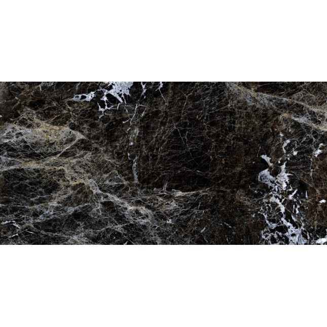 Керамогранит "Gresse" 600*1200 Simbel Carbon Чёрно-белый Мрамор — купить в Ижевске