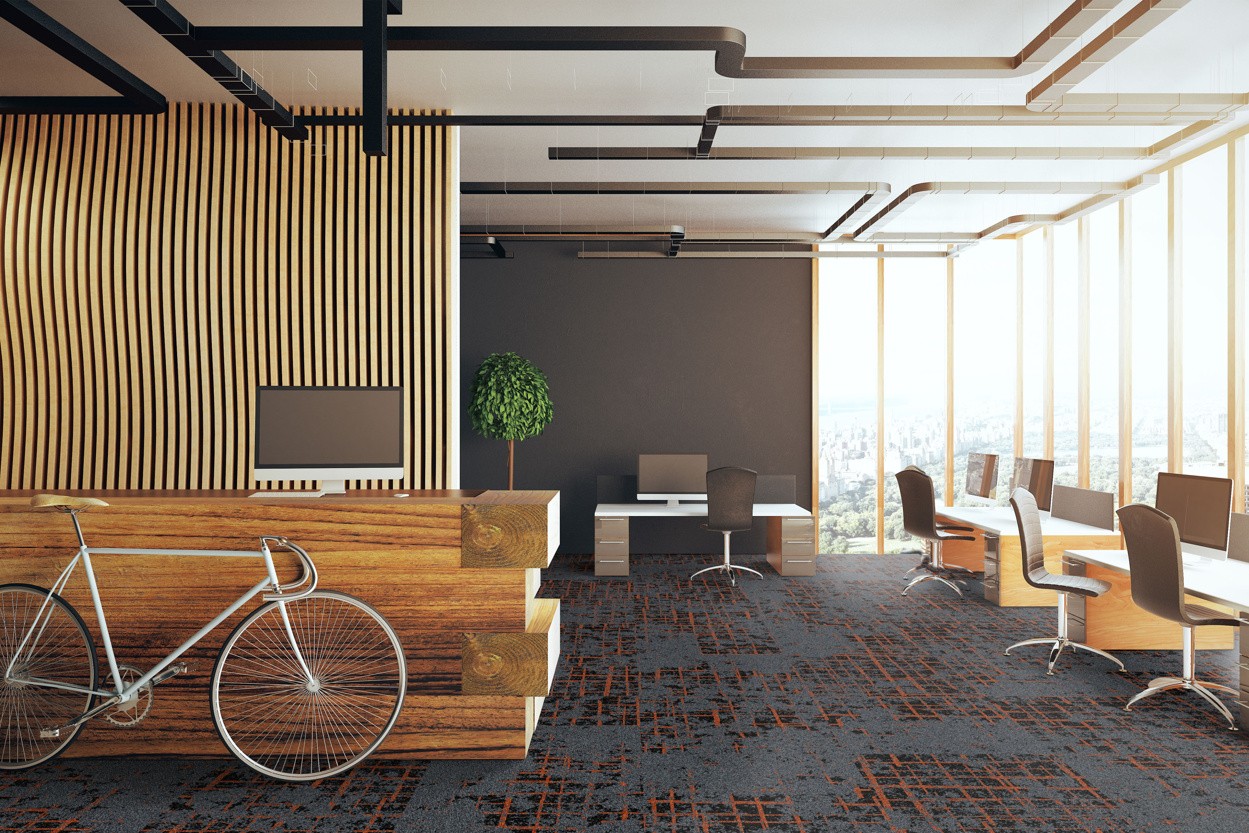 Ковровая плитка Macro Tile 91 (500*500*5 мм) — купить в Ижевске