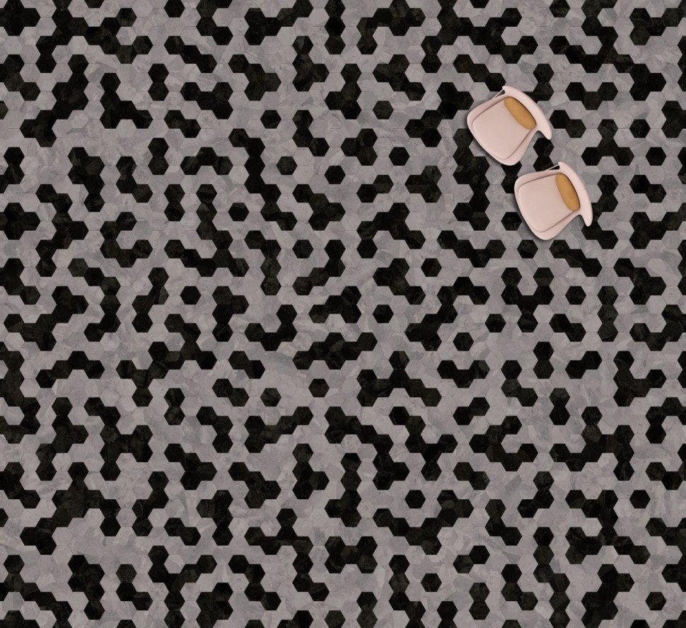 Виниловая плитка "Moduleo" Moods Hexagon 336 (226,32*196*2,5 мм) — купить в Ижевске