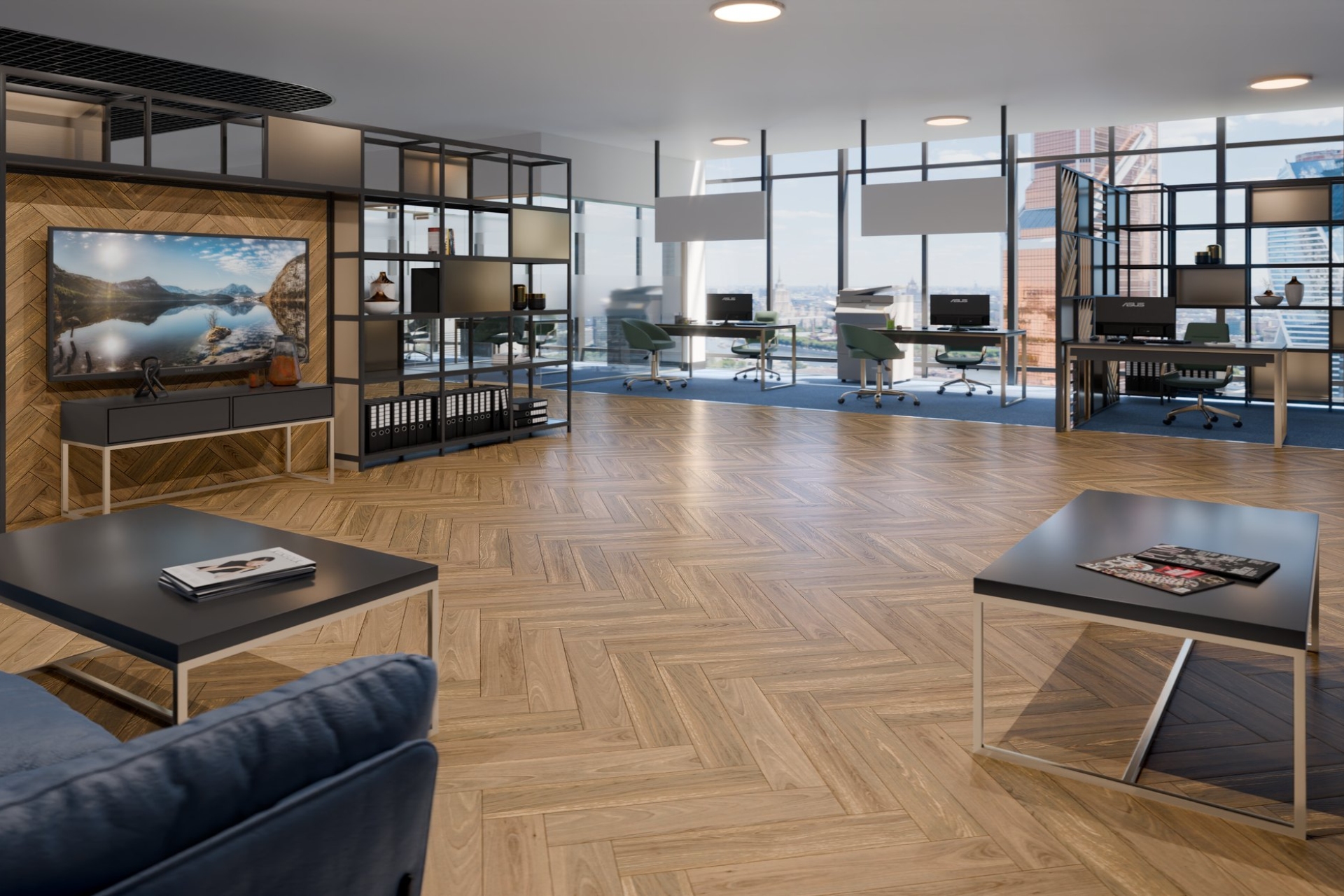 Инженерный паркет «Damy Floor» Натуральный (укладка елочкой) — купить в Ижевске