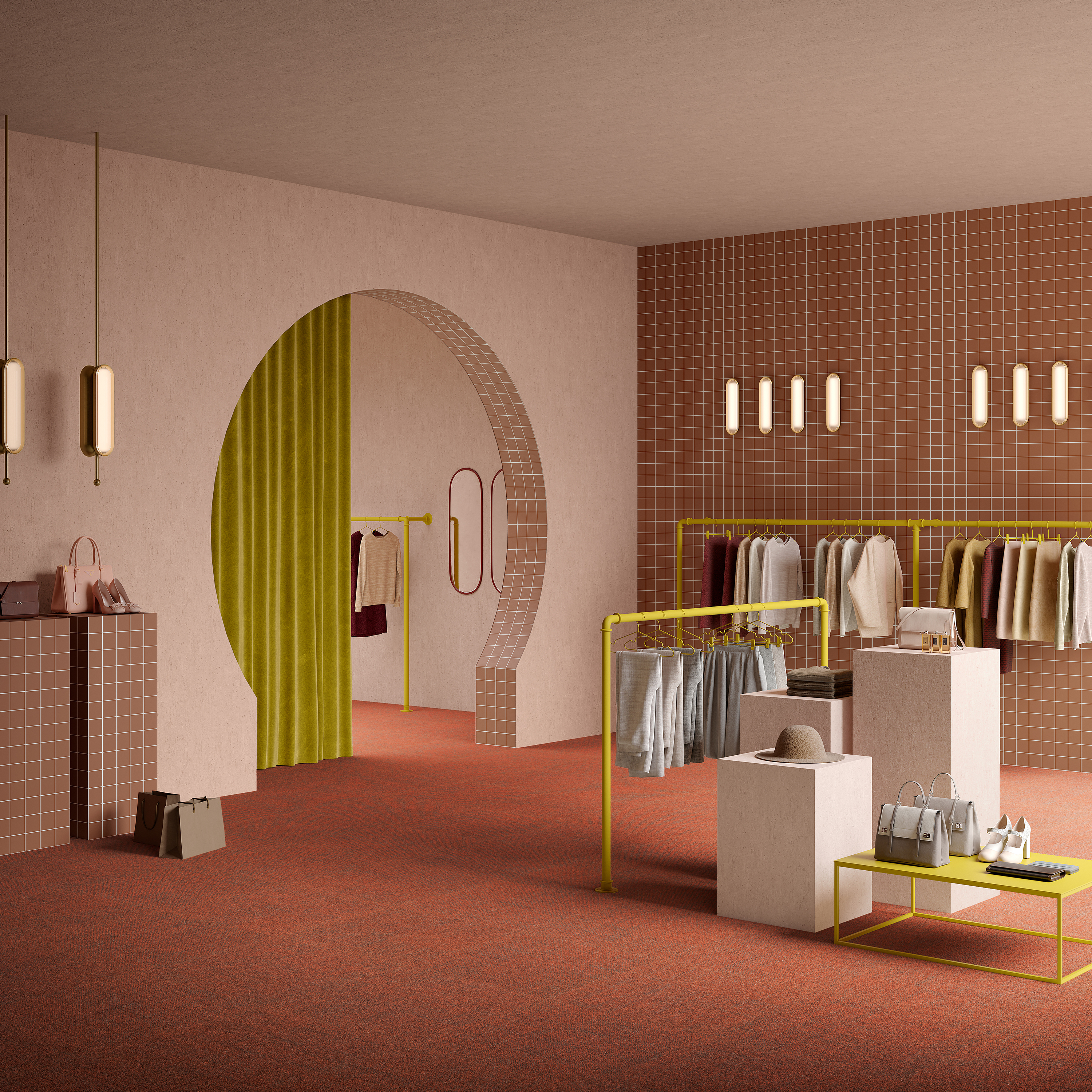 Ковровая плитка Mantra Tile 89 (500*500*6 мм) — купить в Ижевске