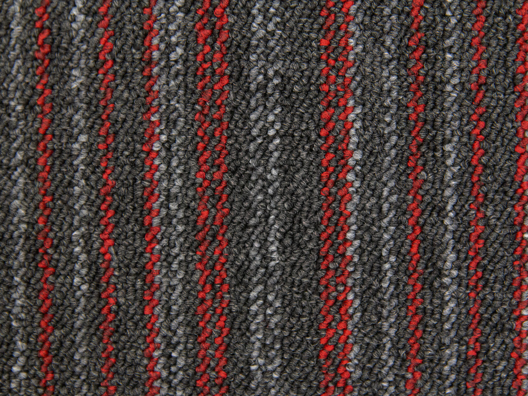 Ковровая плитка "Bonkeel" Space Strip Red (500*500*5,9 мм) — купить в Ижевске