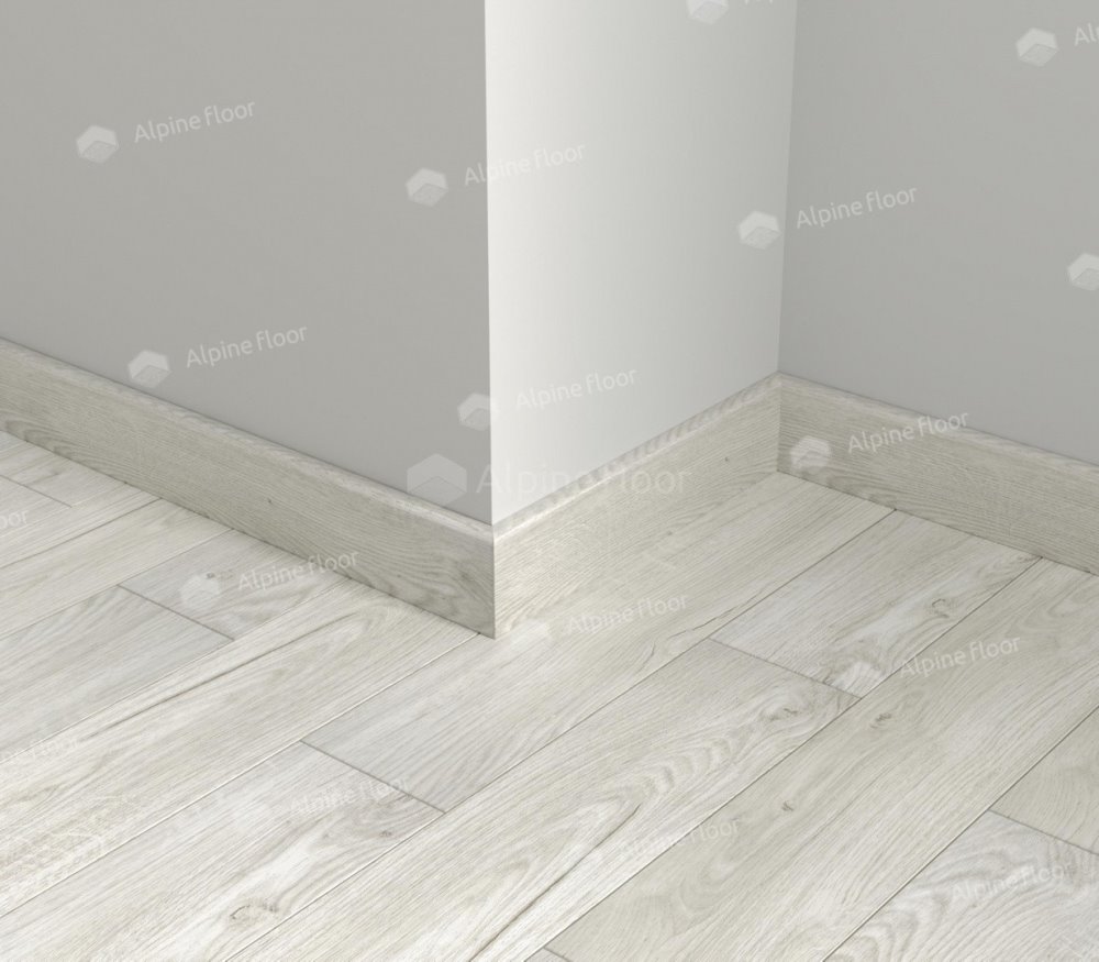 Напольный плинтус Parquet Light Снежный SK 13-11 (2200*12,5*80 мм) — купить в Ижевске