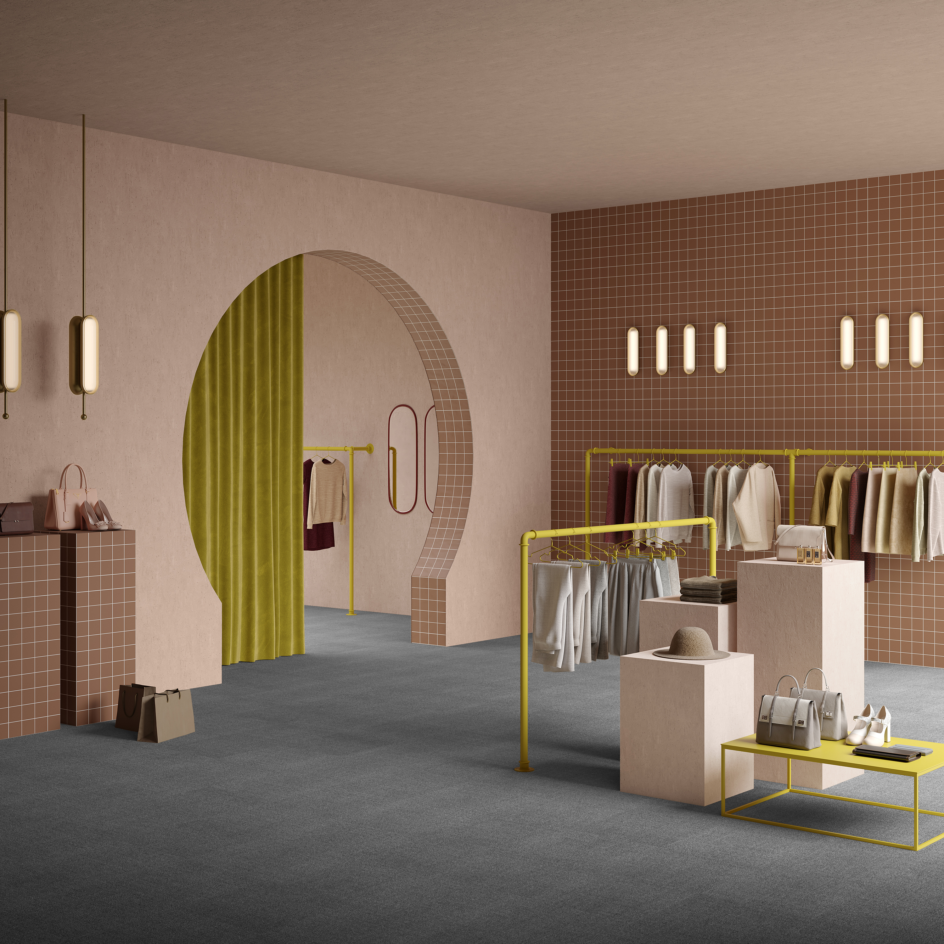 Ковровая плитка Mantra Tile 97 (500*500*6 мм) — купить в Ижевске