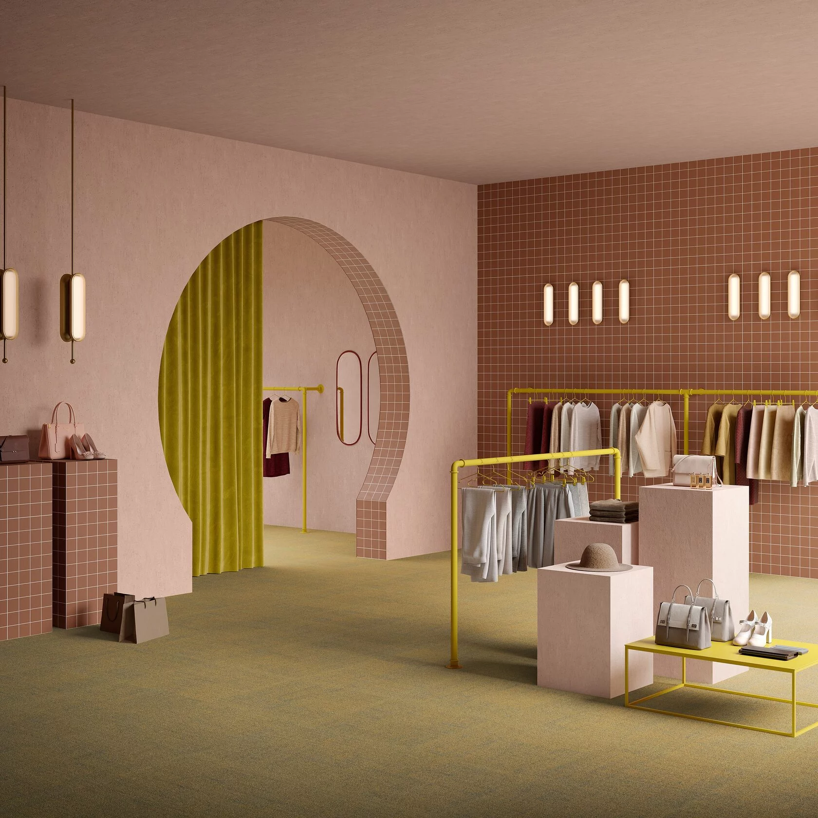 Ковровая плитка Mantra Tile 98 (500*500*6 мм) — купить в Ижевске