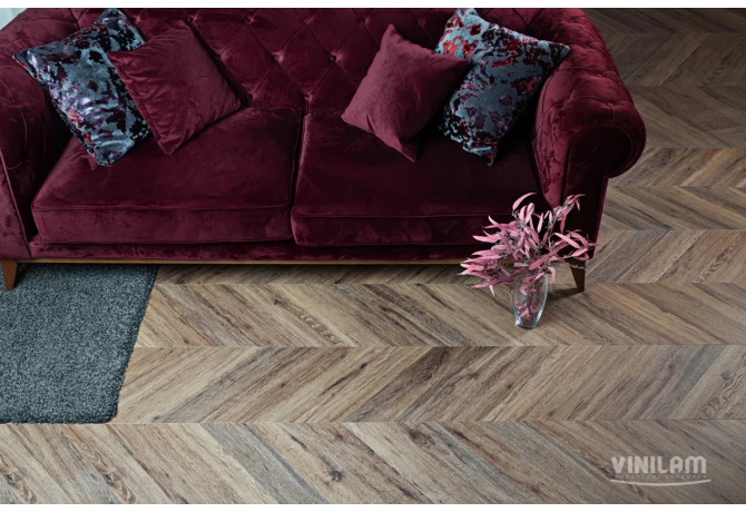 SPC ламинат Шеврон Лувр (1293*305*8,5 мм) — купить в Ижевске