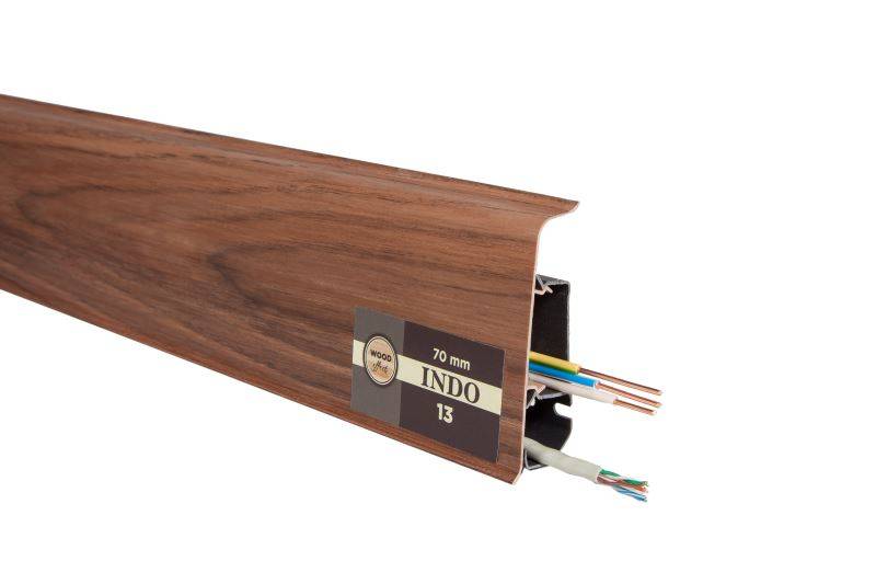 Плинтус "Arbiton" Indo Дуб Рубра (2500*26*70 мм) — купить в Ижевске