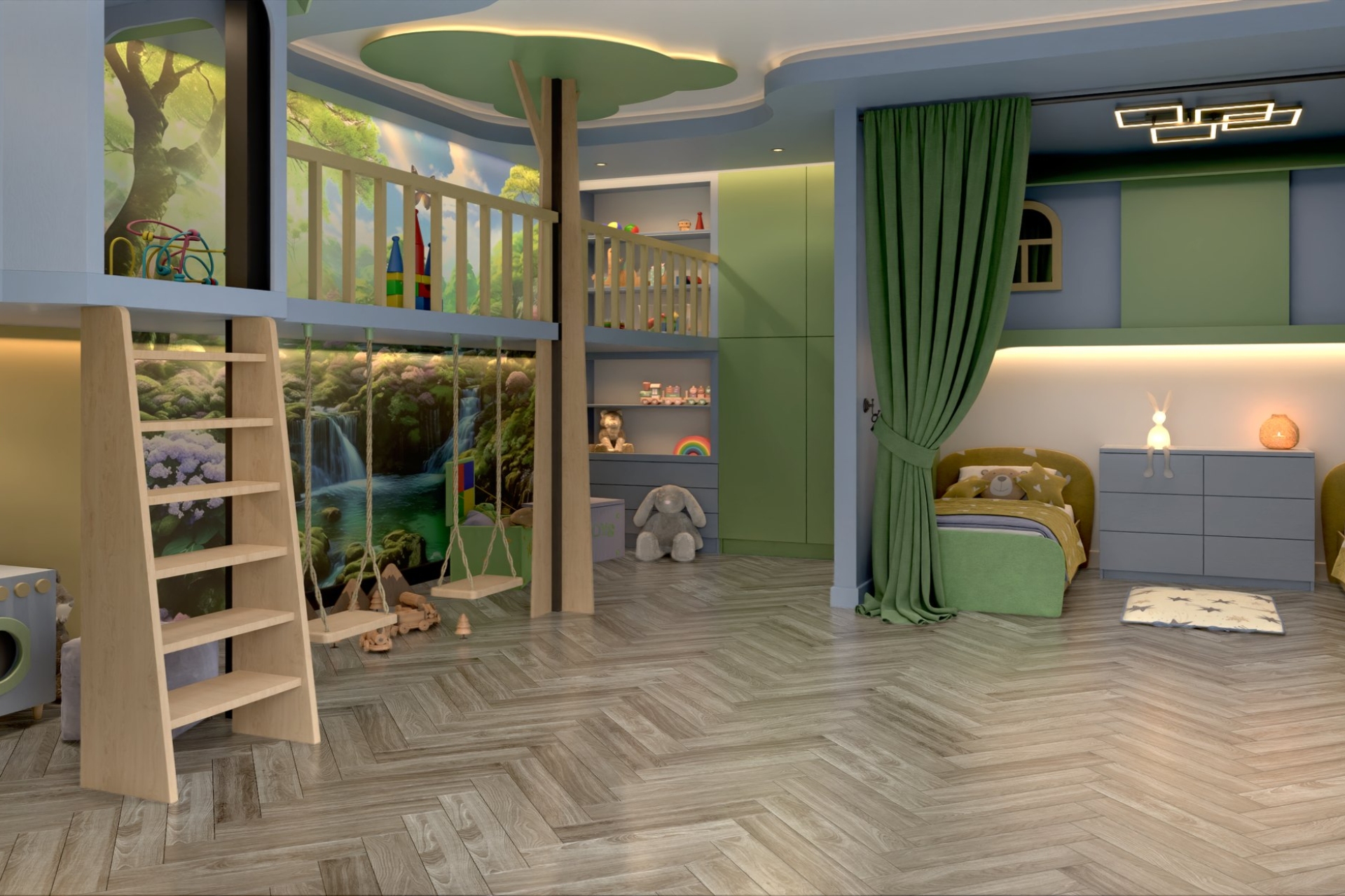 Инженерный паркет «Damy Floor» Скандинавский (укладка елочкой) — купить в Ижевске