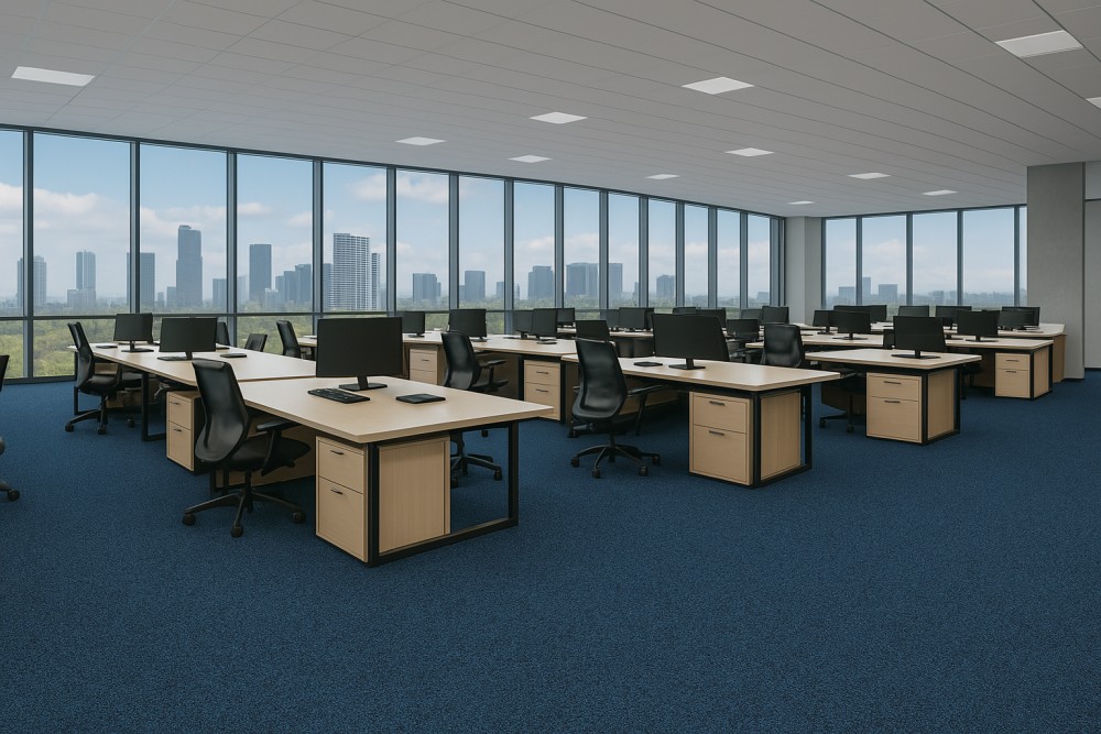 Ковролин Haima «Wilkins» Atom Blue 07 (3,66 м) — купить в Ижевске