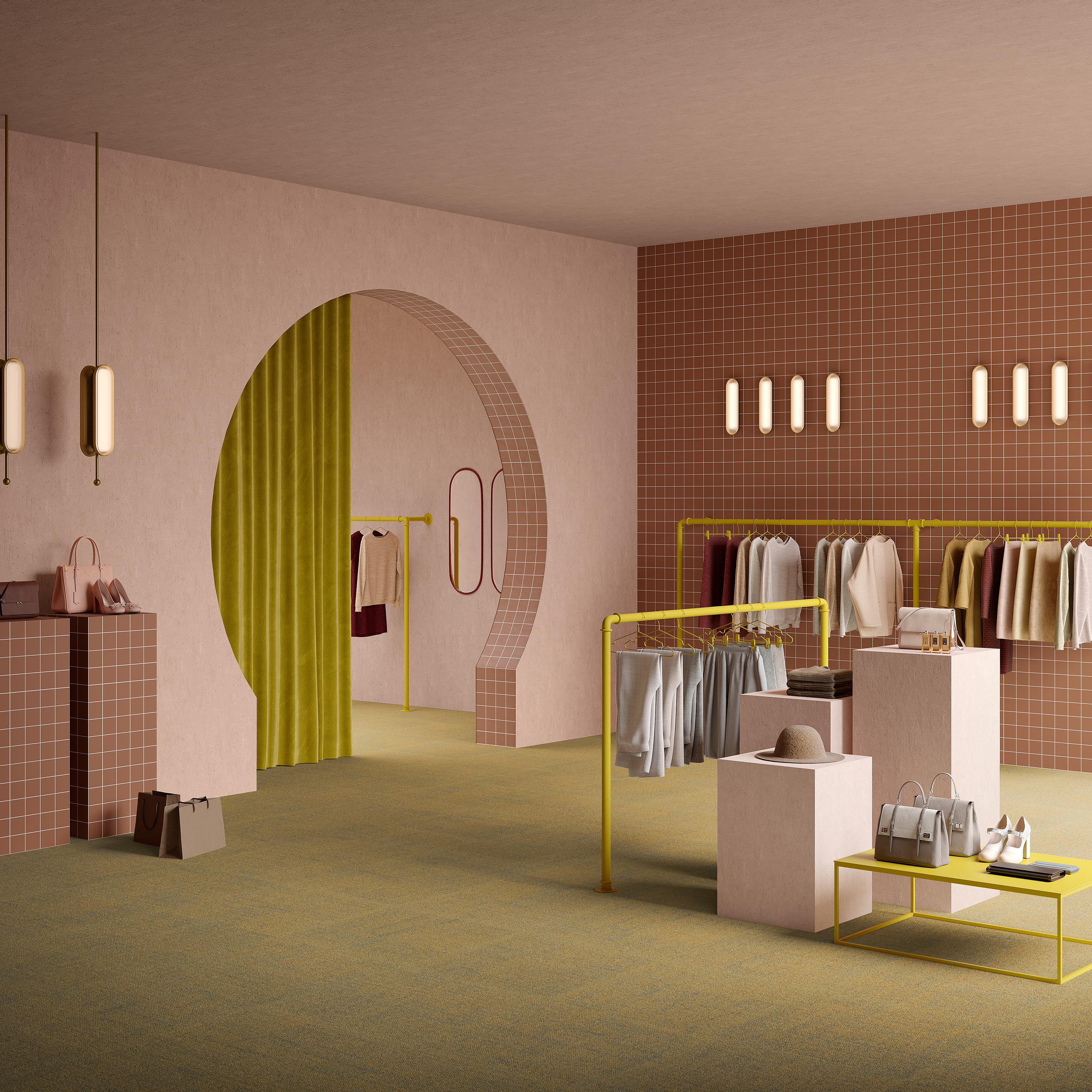 Ковровая плитка Mantra Tile 29 (500*500*6 мм) — купить в Ижевске