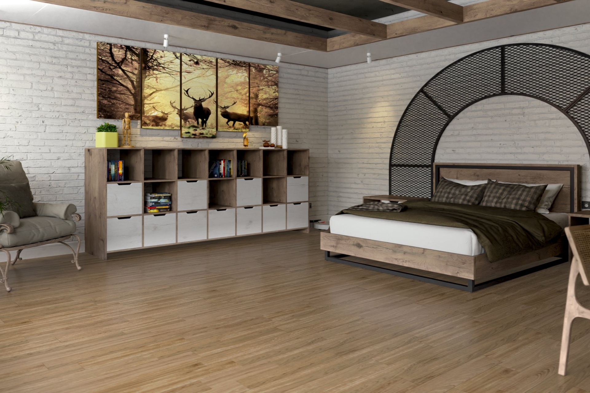 Инженерный паркет «Damy Floor» Натуральный (укладка палуба) — купить в Ижевске