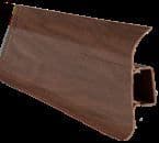 Плинтус "Идеал" пластиковый Комфорт Дуб темный (2500*22*55 мм) — купить в Ижевске