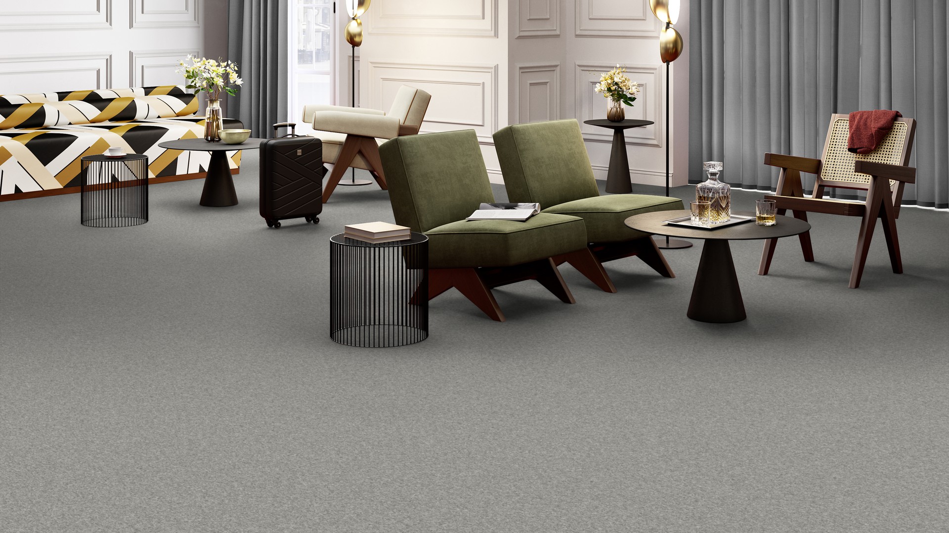 Ковровая плитка Medusa Tile 94 (500*500*5 мм) — купить в Ижевске