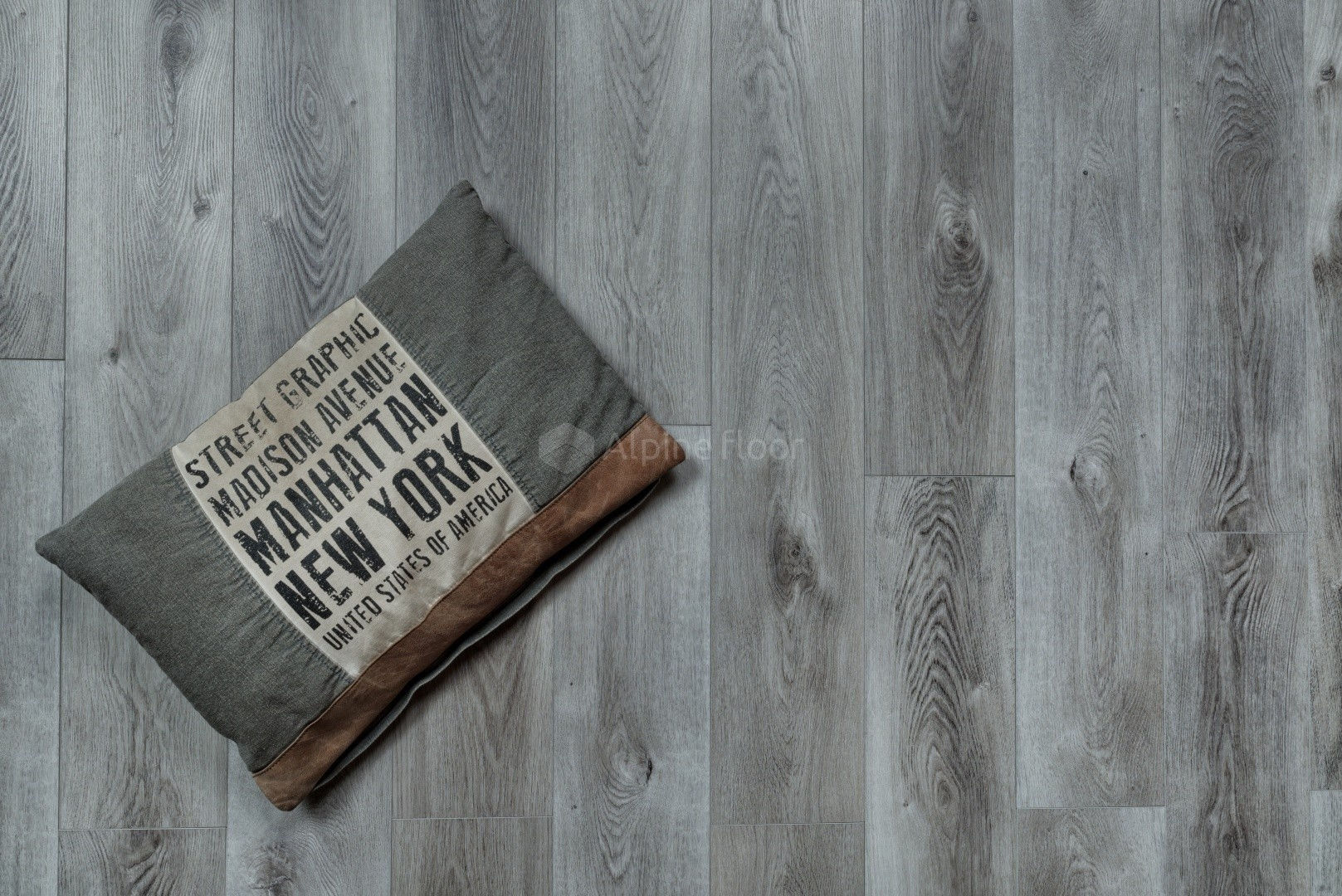 Замковая ПВХ плитка "Alpine Floor" Дуб гранит  (1524*180*8мм) — купить в Ижевске