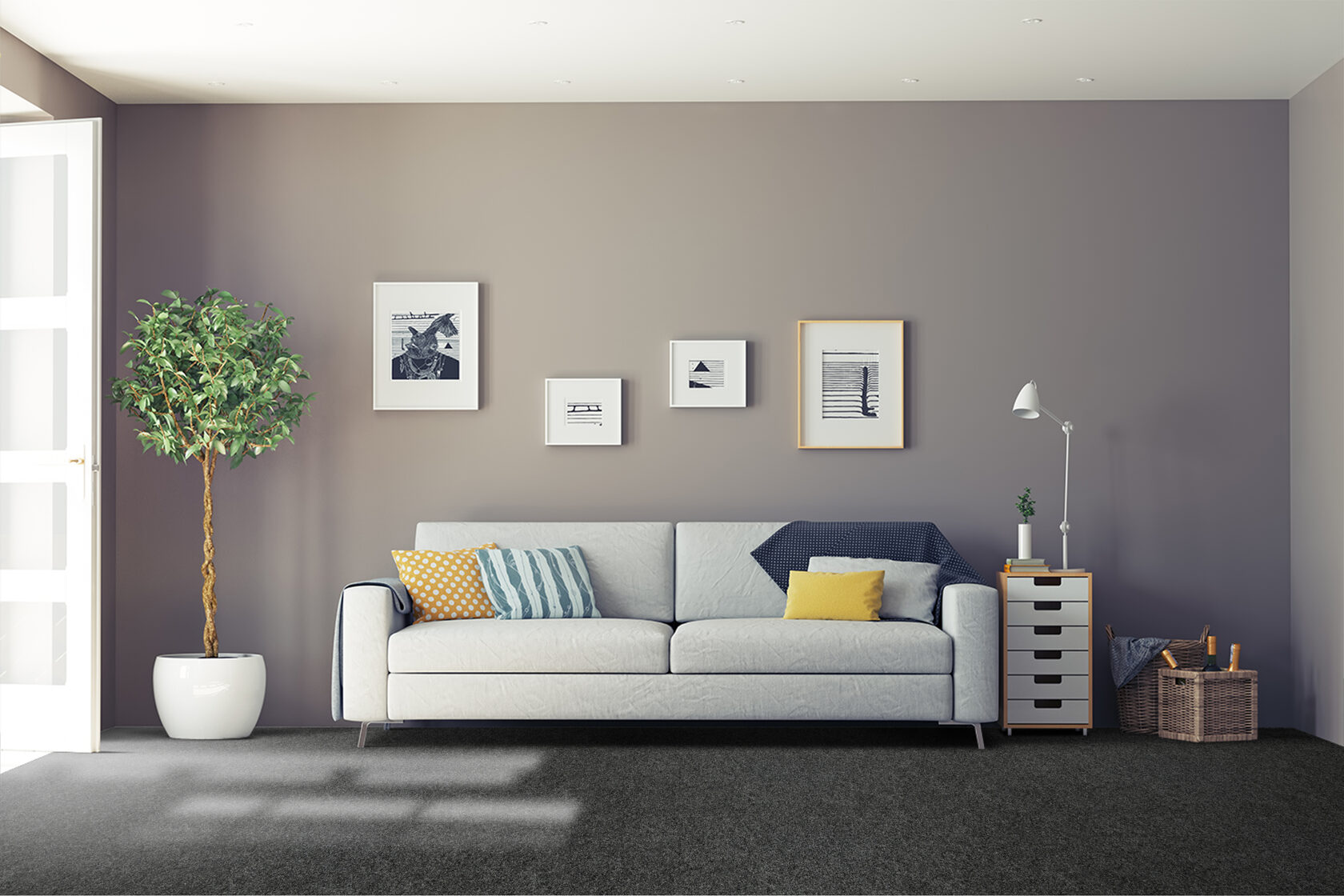 Ковровое покрытие "Bonkeel" Color Rib Ebony 98 (ширина 1м/3м/4м) — купить в Ижевске