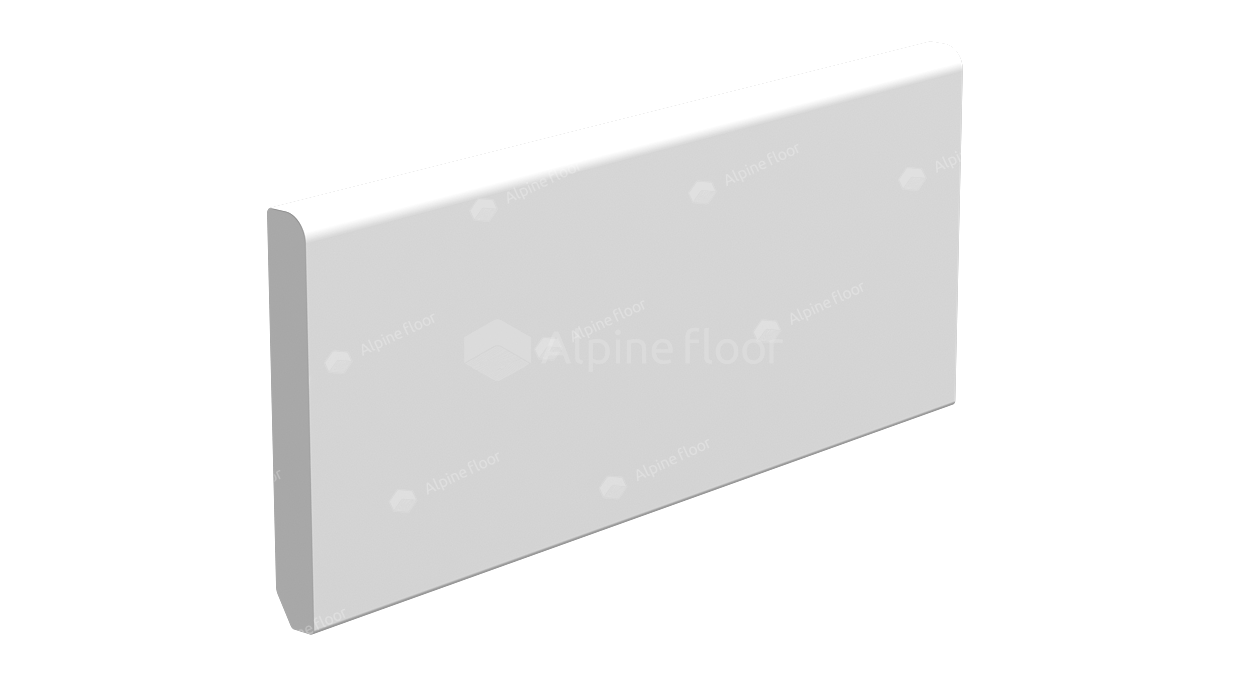 Напольный плинтус Grand Sequoia 11-00 Белый матовый (2200*11*80 мм) — купить в Ижевске