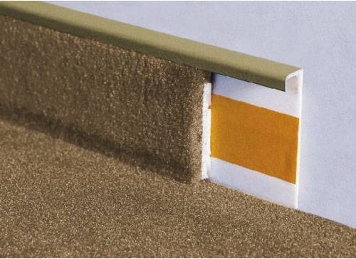 Плинтус для ковролина "Korner" Listwa бежевый (2500*13,8*50 мм) — купить в Ижевске