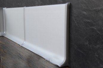 Угол наружный к алюминиевому плинтусу 60мм анодированное серебро — купить в Ижевске