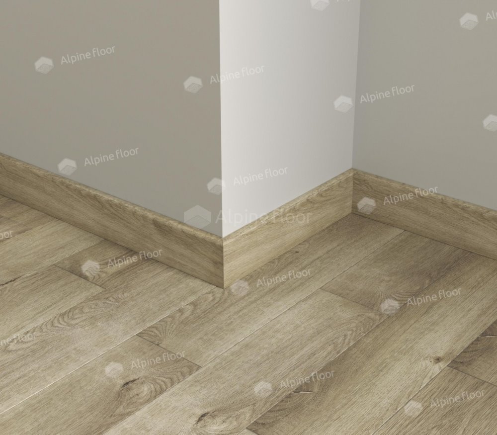 Напольный плинтус Parquet Light Дуб Натуральный Отбеленный SK 13-5 (2200*12,5*80 мм) — купить в Ижевске