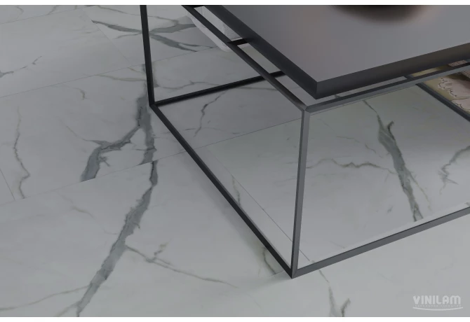 Кварц-винил Греческий Мрамор (950*480*2,5 мм) — купить в Ижевске