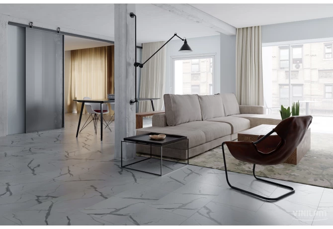 Кварц-винил Греческий Мрамор (950*480*2,5 мм) — купить в Ижевске