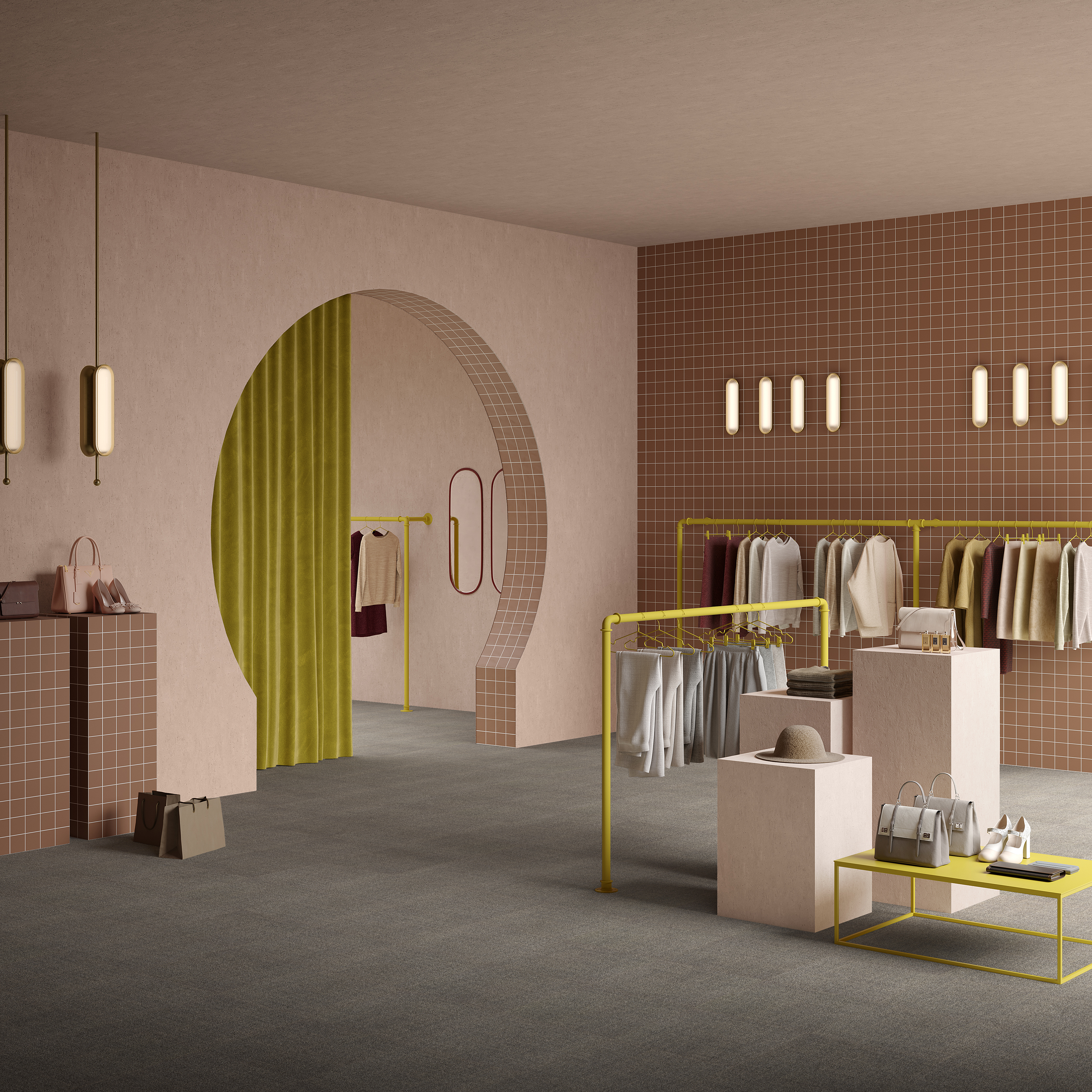 Ковровая плитка Mantra Tile 94 (500*500*6 мм) — купить в Ижевске