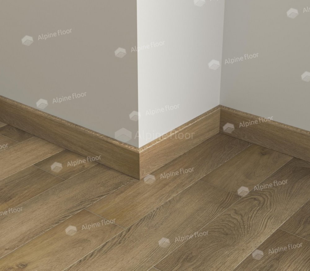 Напольный плинтус Parquet Light Дуб Насыщенный SK 13-7 (2200*12,5*80 мм) — купить в Ижевске