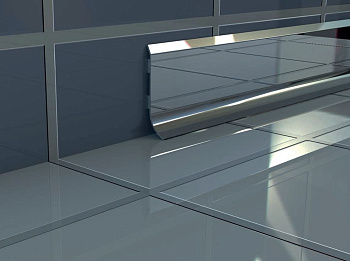 Плинтус L-образный PLR 40 EМ 250 матовый — фото и характеристики