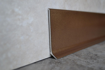 Угол наружный к алюминиевому плинтусу 100мм бронза — фото и характеристики