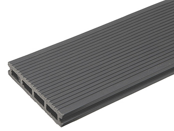 Террасная доска серый TalverWood 150*25мм, 3 D+вельвет брашинг — фото и характеристики